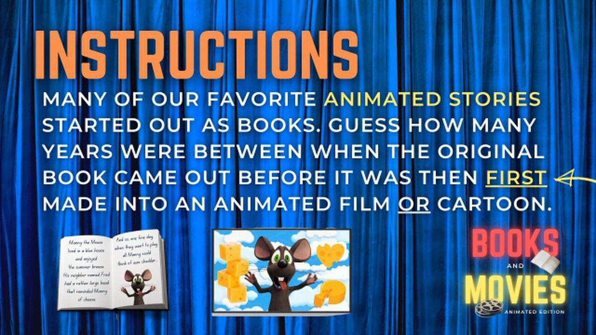 Books and Movies - Animated Edition image number 1